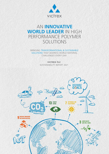 Thumbnail Victrex Sustainability Report 2021
