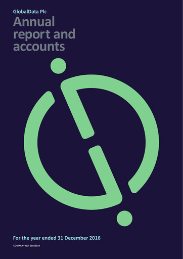 Thumbnail GlobalData Annual Report 2016