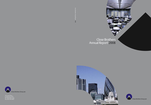Thumbnail Close Brothers Group Annual Report 2008