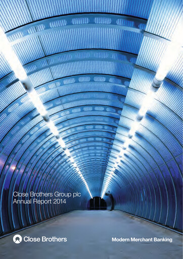 Thumbnail Close Brothers Group Annual Report 2014