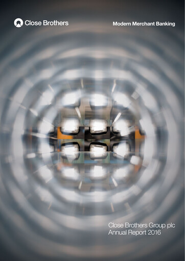 Thumbnail Close Brothers Group Annual Report 2016