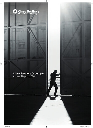 Thumbnail Close Brothers Group Annual Report 2020