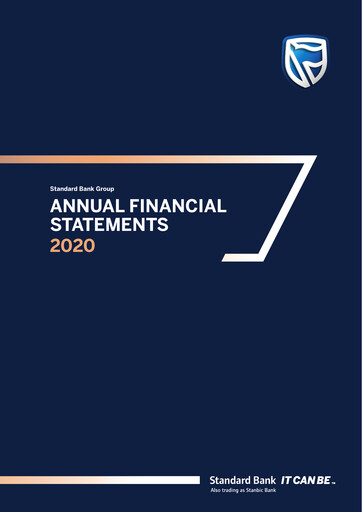 Thumbnail Standard Bank Group Financial Statement 2020