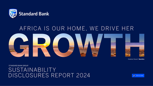 Thumbnail Standard Bank Group Sustainability Report 2024