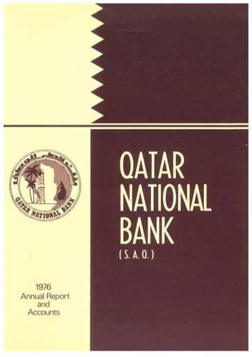 Thumbnail QNB (Qatar National Bank) Annual Report 1976