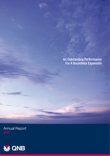 Thumbnail QNB (Qatar National Bank) Annual Report 2007