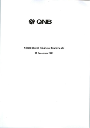 Thumbnail QNB (Qatar National Bank) Financial Statement 2011
