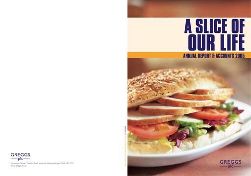 Thumbnail Greggs Annual Report 2005