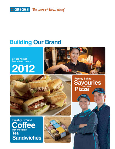 Thumbnail Greggs Annual Report 2012