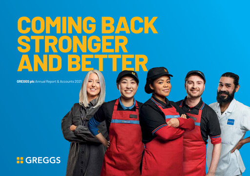 Thumbnail Greggs Annual Report 2021