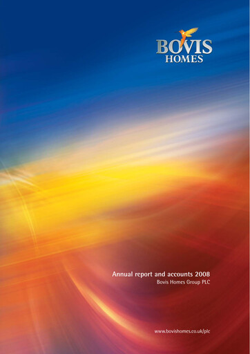 Thumbnail Vistry Group Annual Report 2008