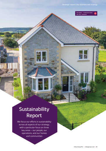 Thumbnail Vistry Group Sustainability Report 2021