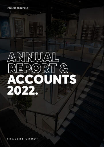 Thumbnail Frasers Group Annual Report 2022