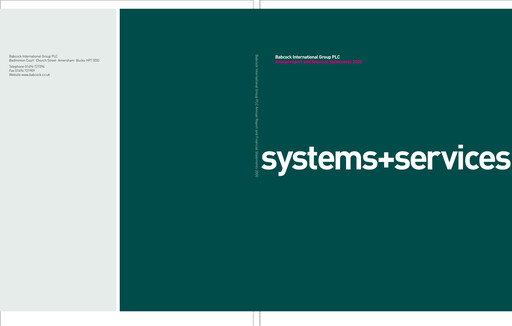 Miniature Babcock International Group Rapport annuel 2000