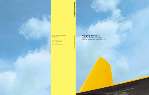 Miniature Babcock International Group Rapport annuel 2001