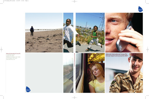 Miniature Babcock International Group Rapport annuel 2007