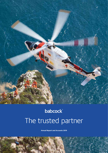 Miniature Babcock International Group Rapport annuel 2019