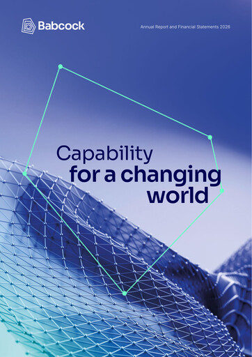 Thumbnail Babcock International Group Annual Report 2026