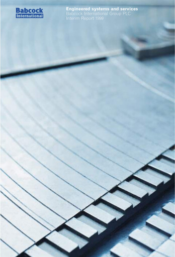 Thumbnail Babcock International Group Half-year Report 1999-h1