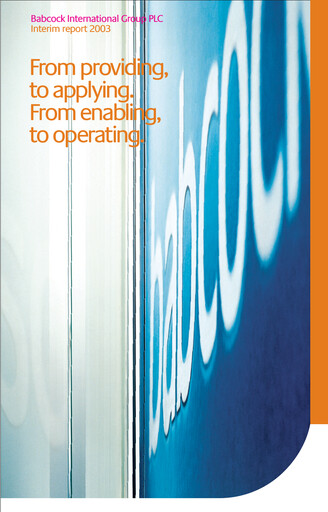 Thumbnail Babcock International Group Half-year Report 2003-h1