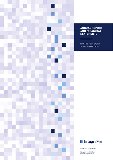 Thumbnail IntegraFin Annual Report 2018