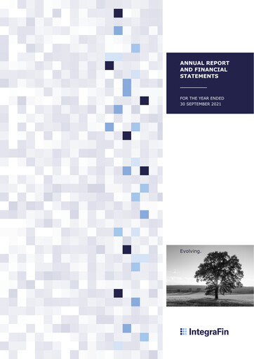 Thumbnail IntegraFin Annual Report 2021