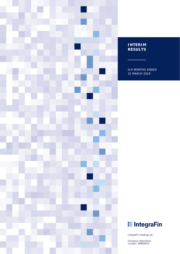 Thumbnail IntegraFin Half-year Report 2019-h1