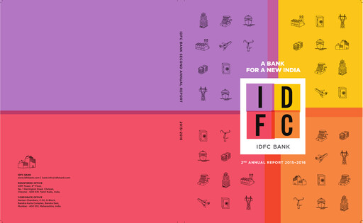 Vorschaubild IDFC FIRST Bank
 Jahresbericht 2015-2016