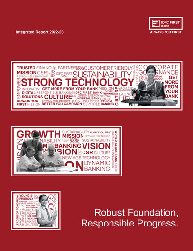 Vorschaubild IDFC FIRST Bank
 Jahresbericht 2022-2023