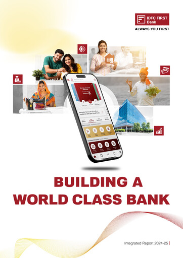 Vorschaubild IDFC FIRST Bank
 Jahresbericht 2024-2025