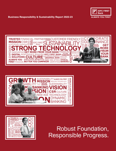 Vorschaubild IDFC FIRST Bank
 Nachhaltigkeitsbericht 2022-2023