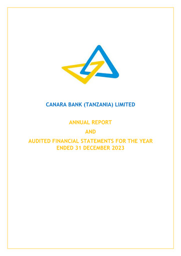 Thumbnail Canara Bank
 Financial Statement 2023