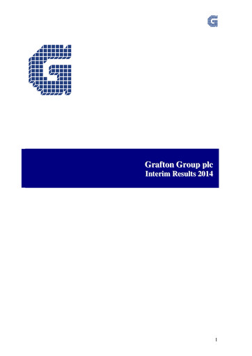Thumbnail Grafton Group Half-year Report 2014-h1