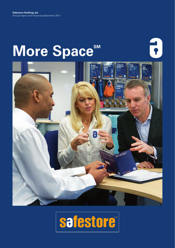 Thumbnail Safestore Annual Report 2011