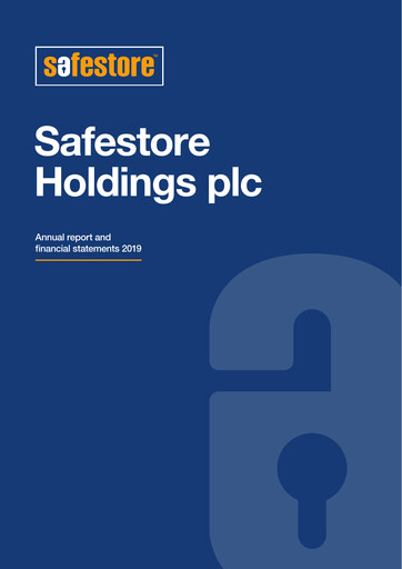Thumbnail Safestore Annual Report 2019