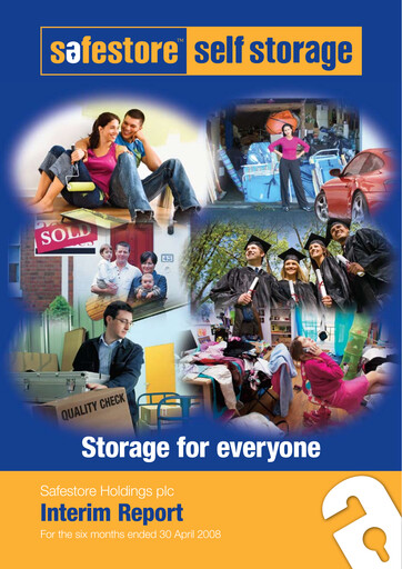 Miniature Safestore Rapport semestriel 2008-h1