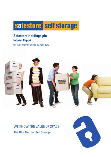 Miniature Safestore Rapport semestriel 2010-h1