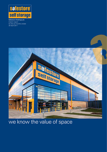 Miniature Safestore Rapport semestriel 2011-h1