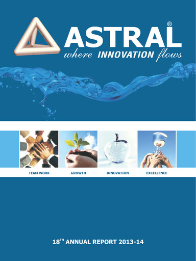 Thumbnail Astral Poly Technik
 Annual Report 2013-2014