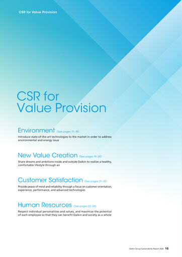 Thumbnail Daikin Sustainability Report 2020