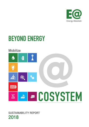 Thumbnail Energy Absolute Sustainability Report 2018