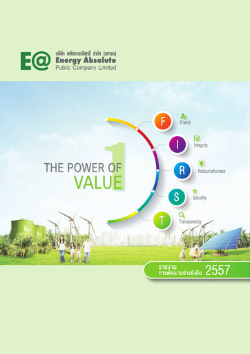 Thumbnail Energy Absolute Sustainability Report 2014
