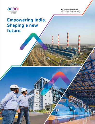 Thumbnail Adani Power Annual Report 2018-2019