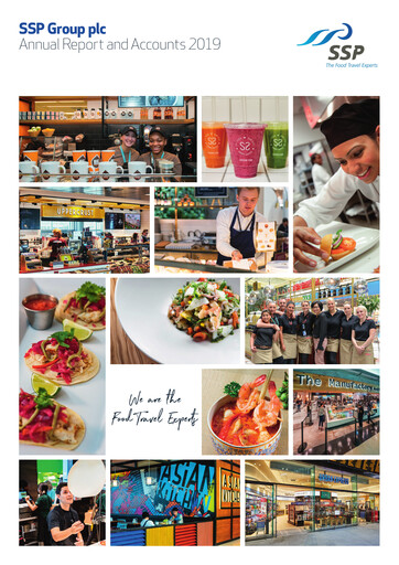 Miniature SSP Group Rapport annuel 2019