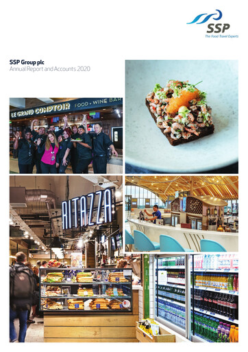 Miniature SSP Group Rapport annuel 2020