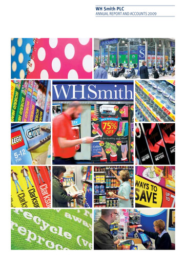 Thumbnail WH Smith Annual Report 2009