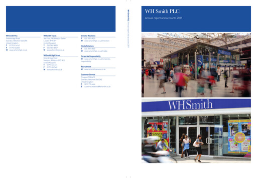 Thumbnail WH Smith Annual Report 2011