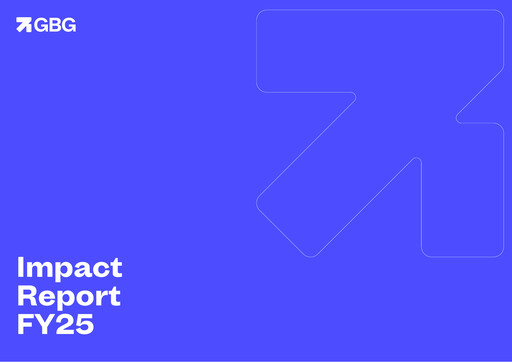 Thumbnail GB Group (GBG) ESG Report 2025