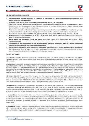 Thumbnail BTS Group Quarterly Report 2017-q3