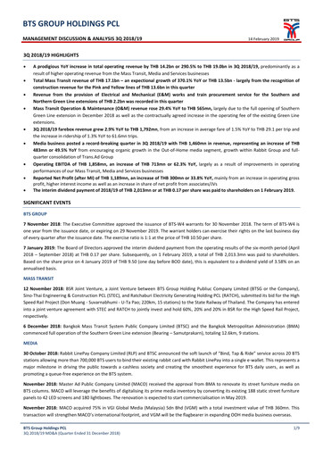 Thumbnail BTS Group Quarterly Report 2018-q3